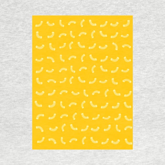 MACARONI And Cheese Pattern by SartorisArt1